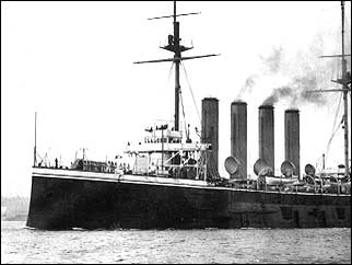 First World Way royal Navy Cruiser