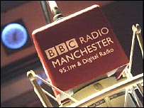Radio Manchester microphone
