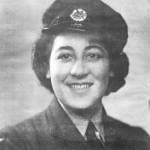 Looking proud: Renee Shalom in her Royal Air Force Uniform