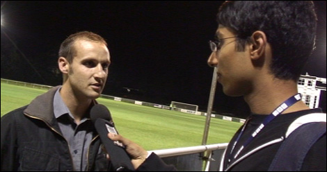 Navtej interviews goal hero Ben Porter