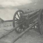 Japanese gun (75mm)captured at Maram