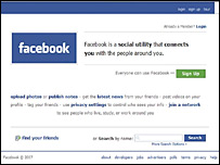 Facebook website