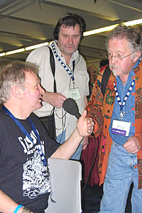 Mike Harding, John Leonard, Les Barker