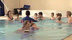 A 'Water Babies' session