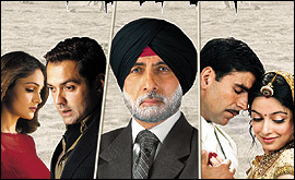 Amitabh Bachchan in Ab Tumhare Watan . . .