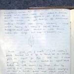 Extract from F. C. Aldred's note book, 19 Jan 1944.