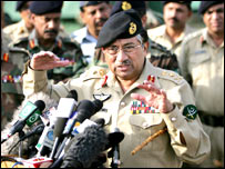 Devlet Başkanı Pervez Müşerref