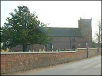 Clive is buried in the churchyard at Moreton Say