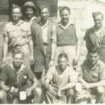 George Frederick Sterland, in Kenya. (Back row, second from right)