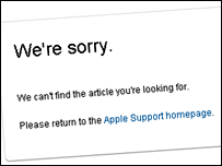 apple website