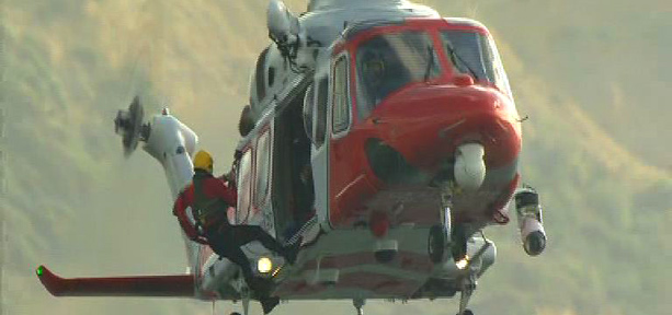 Coastguard helicoptor