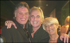 Mike Norwind, Peter Stringfellow and Sandra Nordwind 