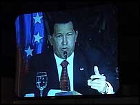 Hugo Chavez televizyonda