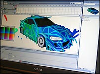 Using Flash animation to 'pimp' a car