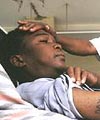 African Aids patient