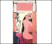 'Lady at her Toilette' by John Kiki.