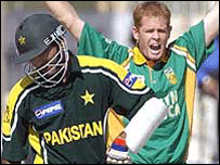 جنوبی افریقہ کے کھلاڑی پولاک