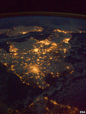 UK from ISS