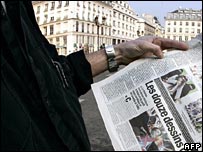 روزنامه فرانسوی فرانس سوآر