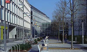 BBC Media Village by Allies and Morrison - pedestrian street