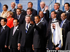 World leaders in Toronto