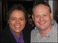 Jimmy Osmond and Mark Murphy