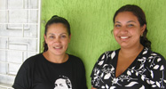 Elenire Mendes (Daughter - Right) and Ilzamar Mendes (Widow - Left)