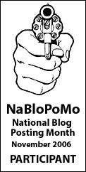 NaBloPoMo Logo