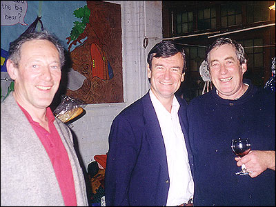 Dr Rock with Professor Anthony Clare