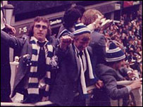 Kevin Beattie et al on the 1978 victory parade
