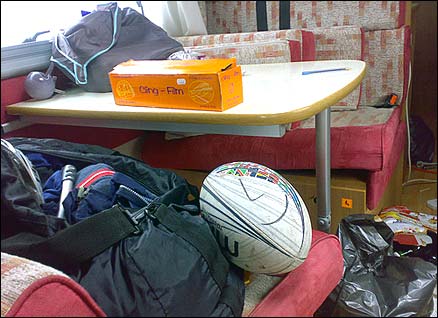 Le Bloggernaut, interior