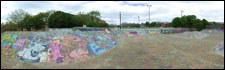 Skate park at Devonshire Green, Sheffield