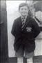 Fr Con aged 12 at St. Malachys College Belfast. (His cousin in the window)