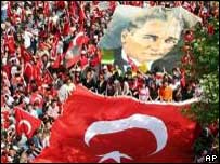 Manisa'daki gösteri