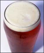 A pint of beer 