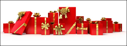 Boxes of presents