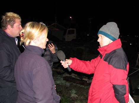 James Churchfield interviews Tamsin from the RNLI