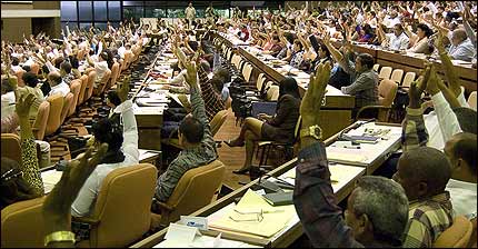 Parlamento cubano. Foto: Raquel Pérez