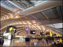 Terminal 5 of London Heathrow airport