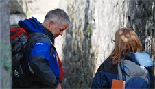 heading through the alley way