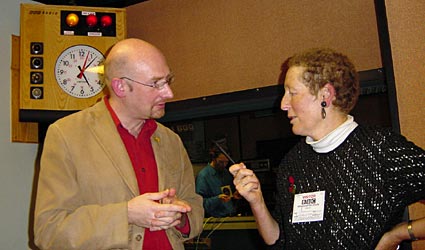 Quentin Cooper and Katie Clemson