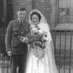 The neighbours all clubbed together coupons to buy Barbara's dress, it cost £16 from John Lewis in Leicester