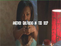 poster shot of girl holding gun