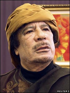 Libya's leader Col Gaddafi (9 March 2011)