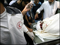 Saldırı sonrası olay yeri