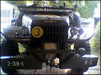 Historický jeep