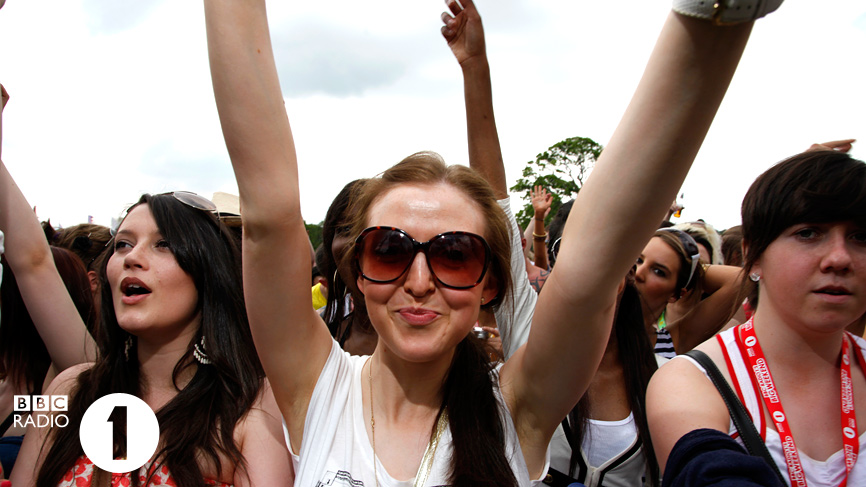 Photos of the Radio 1's Big Weekend audience on Saturday