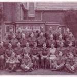 The Pirton and Holwell Home Guard pose for a squad photograph, 1943.
