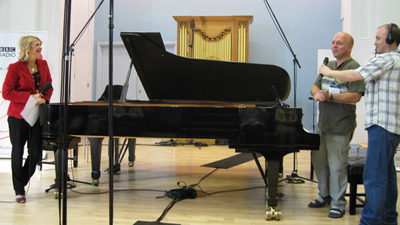 Image from BBC Radio 3 Pianothon, Leeds 2009