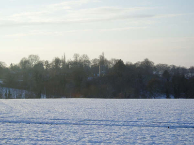 Winter day Wattisfield by Ian Crawford